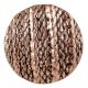 Round Jute Shape Antique Copper Aluminium Dresser Knob
